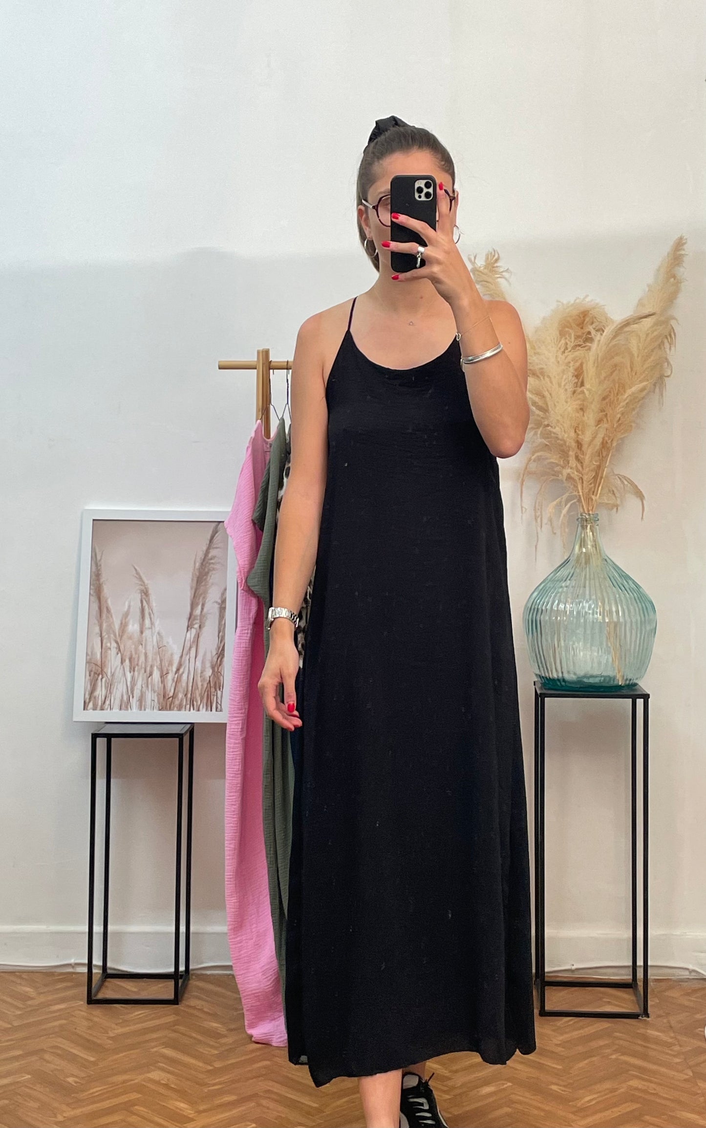 Robe fluide noir