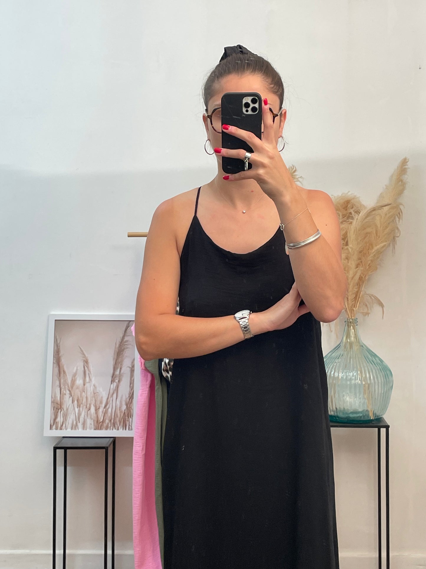 Robe fluide noir