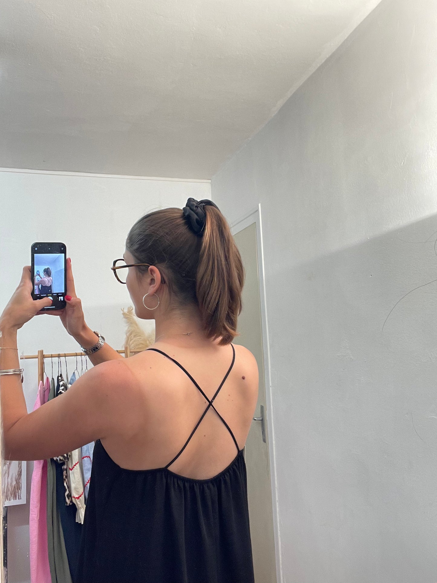 Robe fluide noir