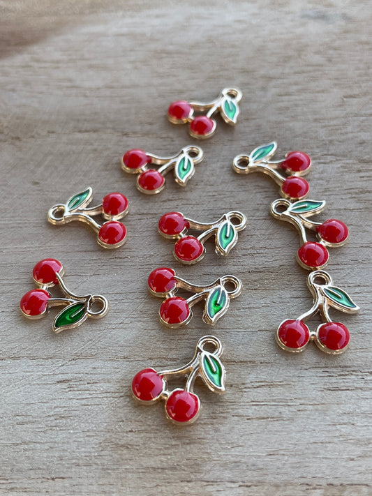Breloque cerises
