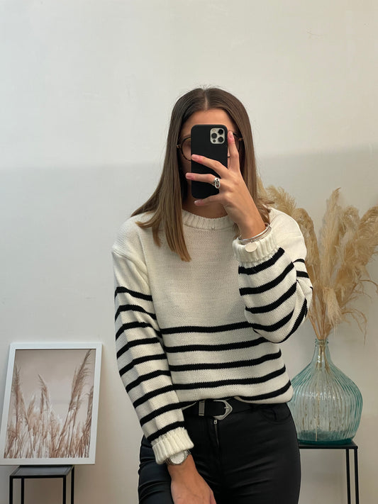 Pull marinière